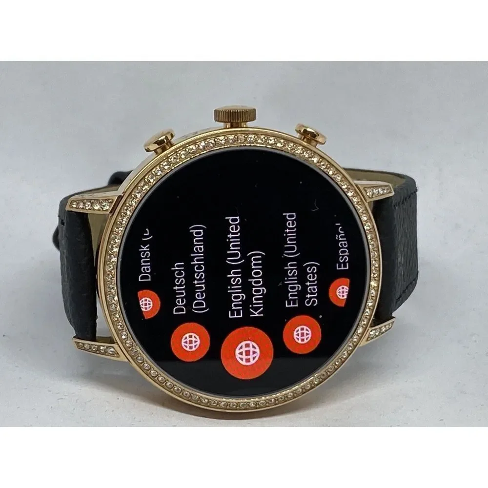Fossil Gen 4 Authentic Digital Dial Smart Watch Custom Band FTW6015 LT295